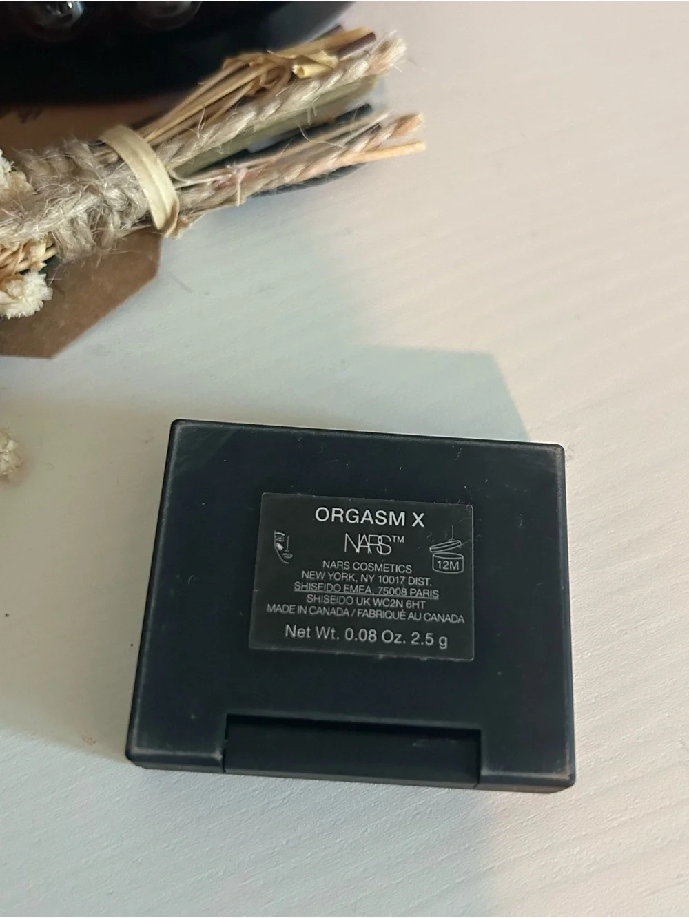 NARS blush orgasm x